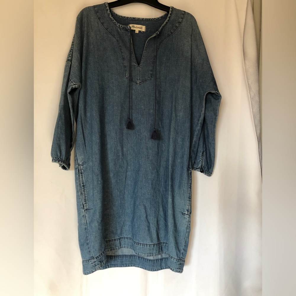 Madewell denim dress Sz S